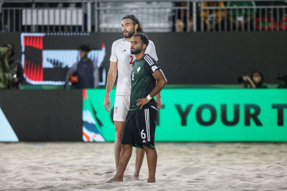 گل‌های دیدار فوتبال ساحلی ایران ۲ - ۱  امارات
