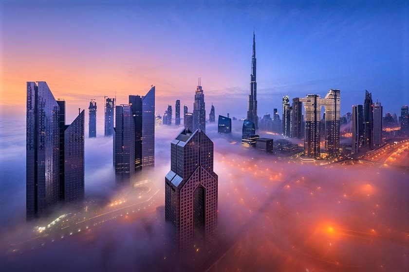 دبی، شهری که ابرها را لمس می‌کند! - خبرخوان تی شین